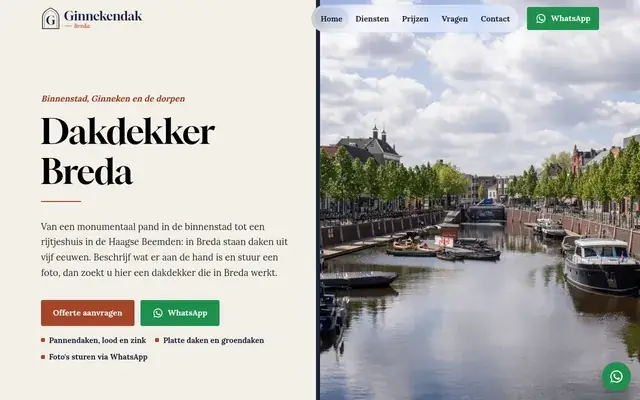 Home page of Ginnekendak