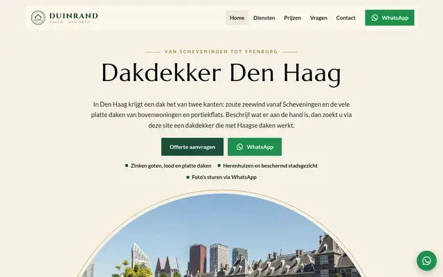 Home page of Duinrand Daken