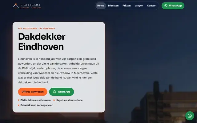 Home page of Lichtlijn Dakwerk