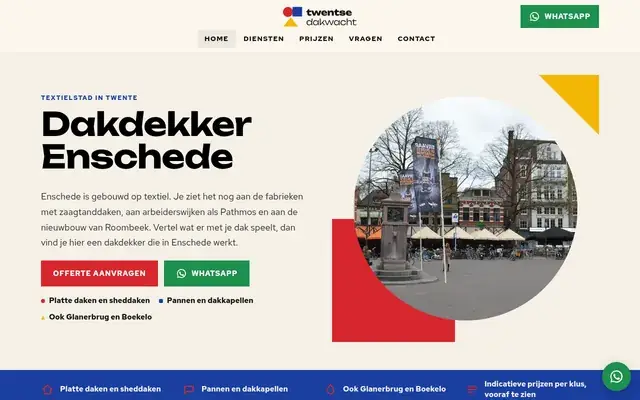 Home page of Twentse Dakwacht