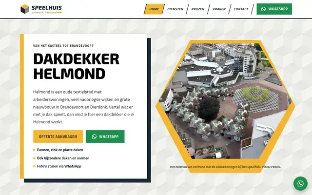 Home page of Speelhuis Dakwerk