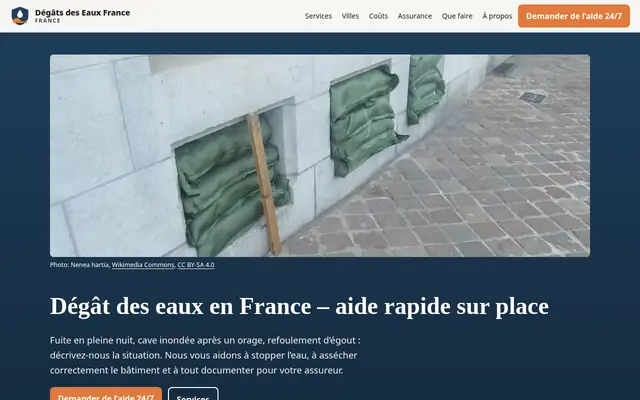 Home page of francedegatdeseaux.fr