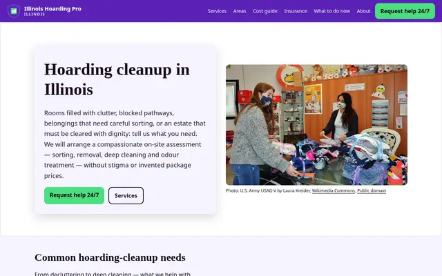 Home page of illinoishoardingpro.com