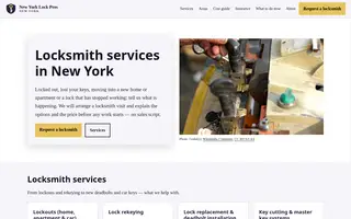 Home page of newyorklockpros.com