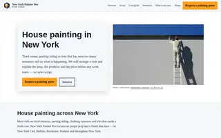 Home page of newyorkpainterpro.com
