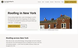 Home page of newyorkroofingpro.com